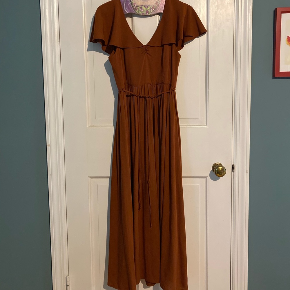 Christy Dawn Monarch Dress Rust NWT